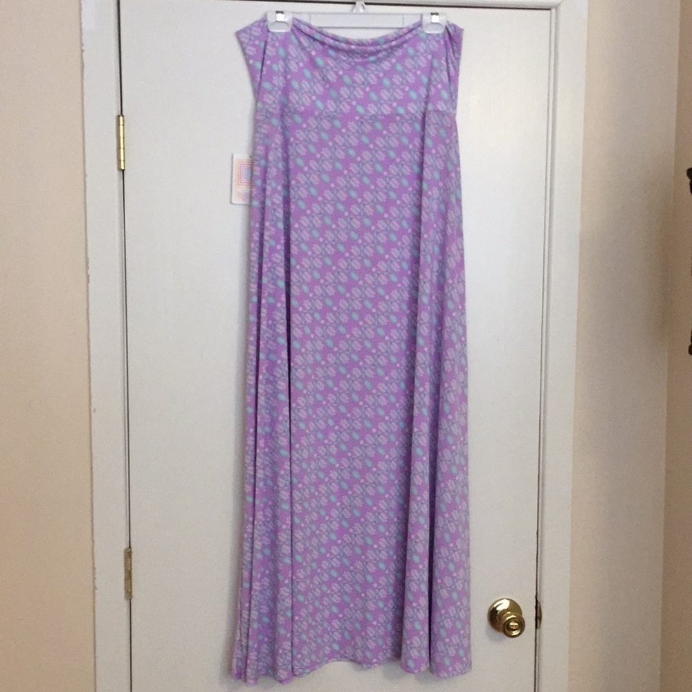 XL LuLaRoe Maxi Skirt‎ D04 12